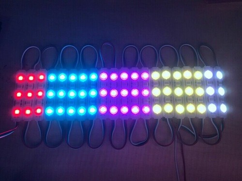20x WS2811 IC3LED RGB5050 Dream Colour IP65 LED Modules Pixel Addressable DC12V - Picture 8 of 12
