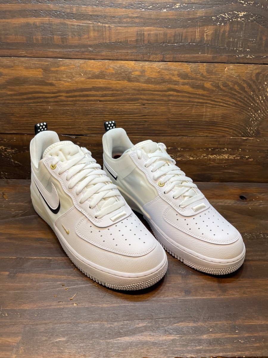 スニーカー Nike Air Force 1 React 40th Anniversary Sail Gold Nike Air Force 1 Low React “40th Anniversary Sail Gold
