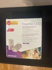 Netgear Powerline 1200 1200 Mbit/s Ethernet LAN Extender - White (Pack of 2)