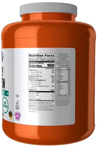 NOW Sports Whey 26g Protein Powder 6lbs (Creamy Vanilla) - Picture 2 of 2