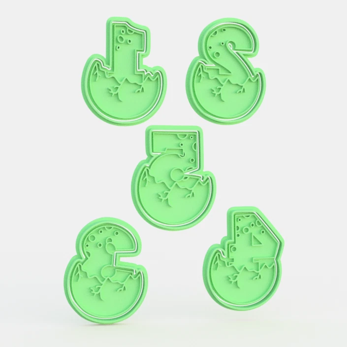 Set di formine per biscotti a forma di testa di leone 266-L299 - Italia