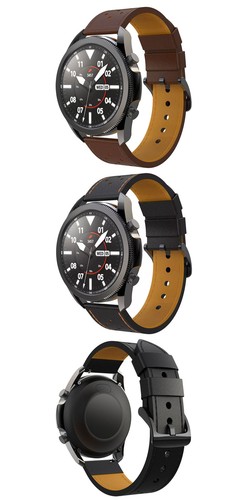 Leather Strap Band For Huawei Watch GT3 GT 3 42 46mm GT Amazfit 46mm GT2 Pro GTR - Picture 22 of 34