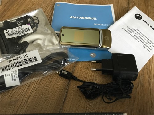 Motorola KRZR K1 - Gold (Ohne Simlock) 100% Original!!! wie Neu !! - Picture 5 of 10