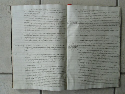 MS de droit vers 1830 : ACTES, DROITS, ORDONNANCES, LOIS, ARRÊTS... - Imagen 8 de 12