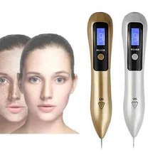 USB LCD Laser Plasma Pen Skin Tag Freckle Wart Tattoo Remove Dark Spot Removal
