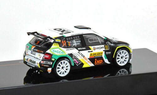 MODELLINO AUTO 1:43 IXO SKODA FABIA R5 RALLY CONDROZ 2018 WRC MODELLISMO STATICO - Foto 3 di 4