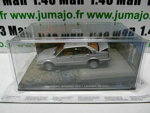 JB38 car 1/43 IXO 007 JAMES BOND: MASERATI Biturbo 425 license to kill - Picture 3 of 3
