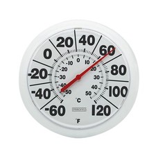 Springfield Indoor Outdoor Big and Bold Dial Thermometer, Wireless Thermometer w