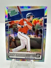 2020 Donruss Optic Rated Prospects Prism Holo #8 Alex Kirilloff Refractor Rookie