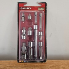 HUSKY 1/4, 3/8, and 1/2 in. Drive Master Accessory Set HACCY11PC (11-Piece)