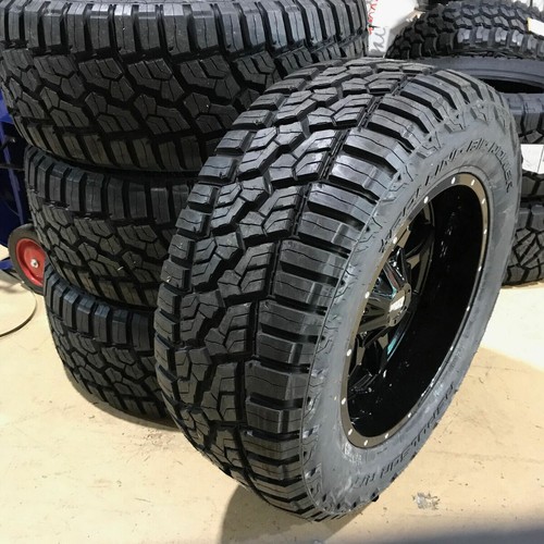 20x10 Moto Metal MO970 Black Wheels 35" RBP AT Tires 8x170 Ford Excursion F350 - Picture 4 of 4