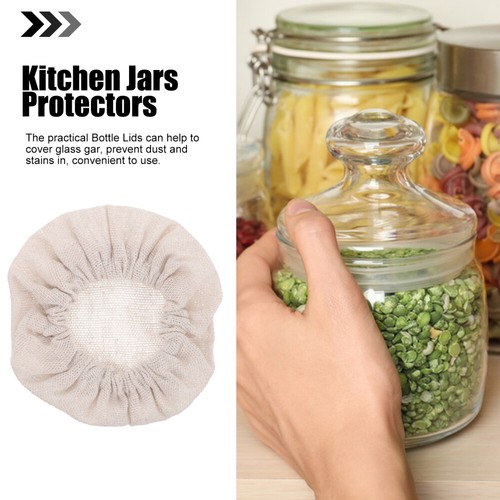 Tank Cloth Cap Sourdough Jar Lid Cover Glass Parts Can Covers - Picture 8 of 12