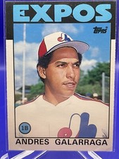 1986 Topps Traded #40T Andres Galarraga Montreal Expos RC Rookie Card