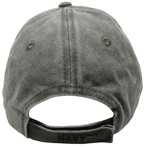 U.S. NAVY USN Olive Stitched Letters Hat (OFFICIALLY LICENSED BY THE US NAVY) - Picture 5 of 6