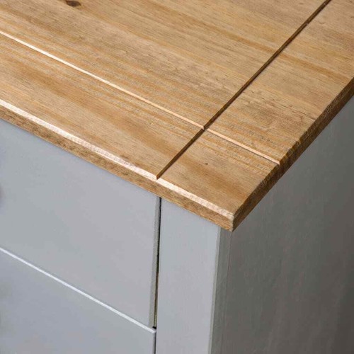 PANAMA Chest Drawers Cabinet Dresser Table Tallboy Bedroom Sideboard Storage - Picture 5 of 8