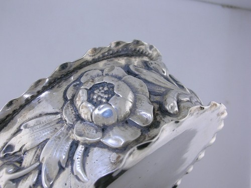 Rare German 800 Silver 6 3/4" Box by Simon Rosenau of Bad Kissingen Ornate Birds - Picture 9 of 13