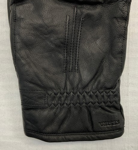Hestra Ziegenleder Herren Handschuhe Touchscreen gefüttert warm schwarz Gr. 11/XXL, EXCLNT - Bild 16 von 23