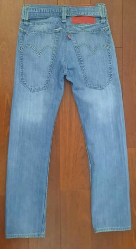 Jeans Levi's Red Collection Azul Pierna Cónica Cinch Back W30 L33 Edición Limitada - Imagen 2 de 17