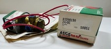 ASCO CAT. NO. 8320A190 SOLENOID VALVE 8320 SERIES RED HAT 3-WAY BRASS BODY !NEW!