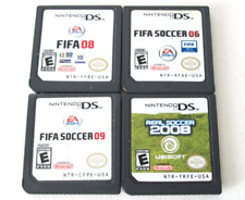 Nintendo DS Soccer Games Lot FIFA 08 09 06 Real 2008 Sports Game Cartridges