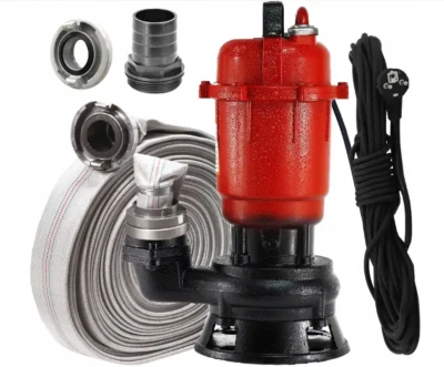 pompe fosse septique pour toute eau avec broyeur + tuyau 20m 550 W 18000 l/h