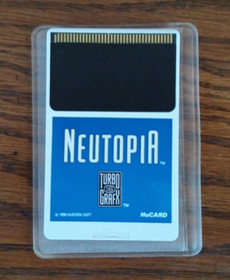 Neutopia (NEC Turbo Grafx 16, 1990) Complete with Cardboard Box