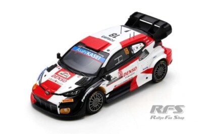 Spark 1/43 WRC RALLY JAPAN 2022 TOYOTA GR YARIS No.18 勝田貴元