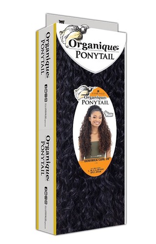 SNG Organique Synthetic Curly Drawstring Hair Ponytail - DOMINICA CURL 28 INCHES - Picture 4 of 8