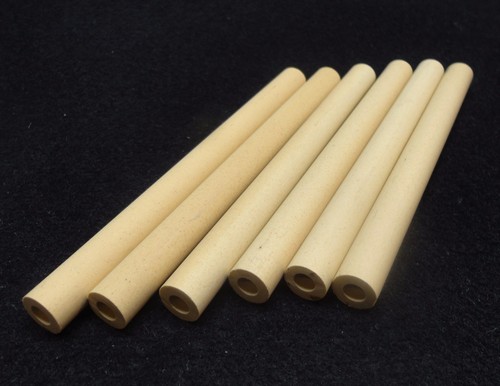 LOT OF FOUR (4) DENSE CORDIERITE TUBES KNIFE HONE SHARPENER INSULATOR No.: 234 - Picture 11 of 11