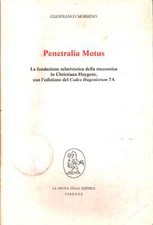 Penetralia Motus - Gianfranco Mormino (La Nuova Italia Editrice ) [1993]