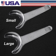 1/2/5Pcs Dental T-Shape Intraoral Cheek Lip Retractor Mouth Opener Small Large