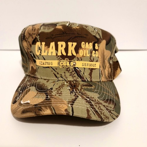 Gorra Clark Heating & Oil Co Sombrero Camuflaje Snapback Industrial Local OTTO - Imagen 3 de 12