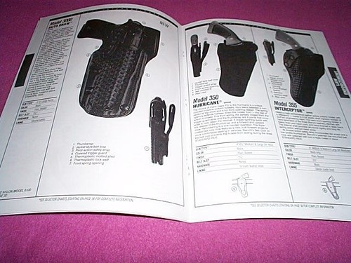 1989 Bianchi Leather Holster Etc. 60 Page Reference Catalog Flier Exc. Reprint - Bild 2 von 7
