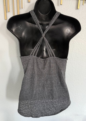 Abercrombie & Fitch NY Top SZ SMALL Tank Top MADE IN JAPAN Grey - Picture 2 of 5