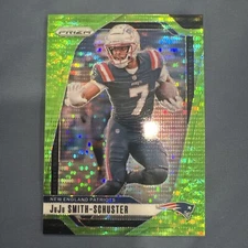 2024 Panini Prizm Football - Neon Green Pulsar Prizm #196 JuJu Smith-Schuster