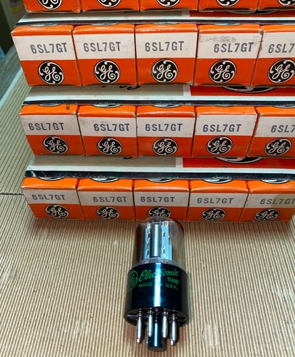 6SL7GT GE, Vintage audio tube - Picture 2 of 2