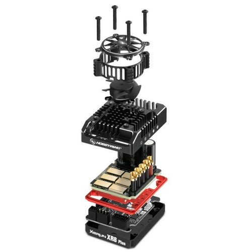 Hobbywing HW30113304 Xerun XR8 Plus G2S Brushless Regler 200A, 2-6s LiPo - Bild 4 von 6