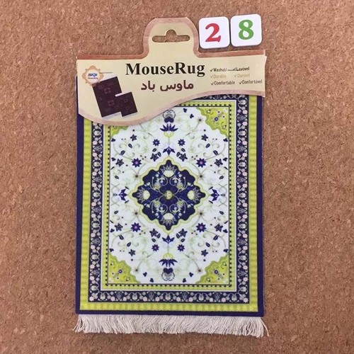 Carpet Mouse Mat pad Persian Style Woven Rug Pad Rubber Gift for Computer Tablet - Picture 4 of 23