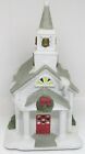 Partylite “The Church” Tea Light Candle Christmas Village Light Up Church W Box.