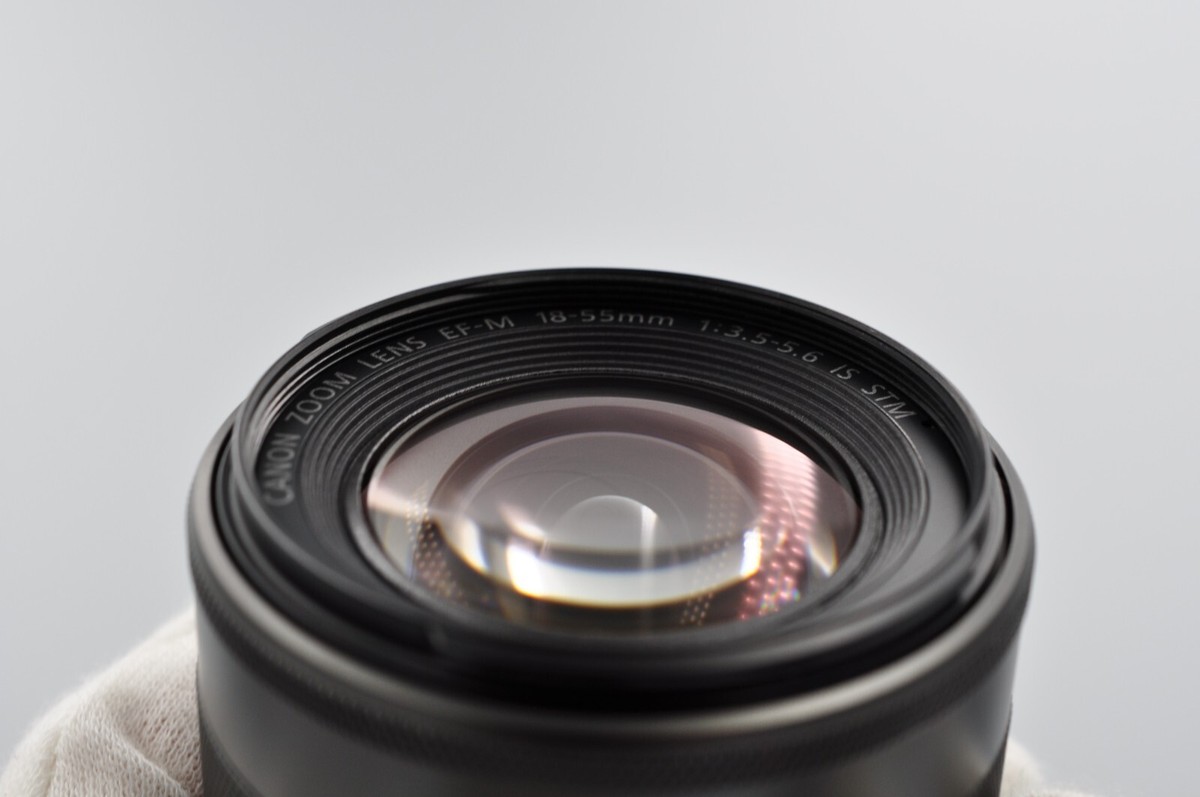 Canon EF-S 18-55mm f/3.5-5.6 STM IS Lens with Hood from