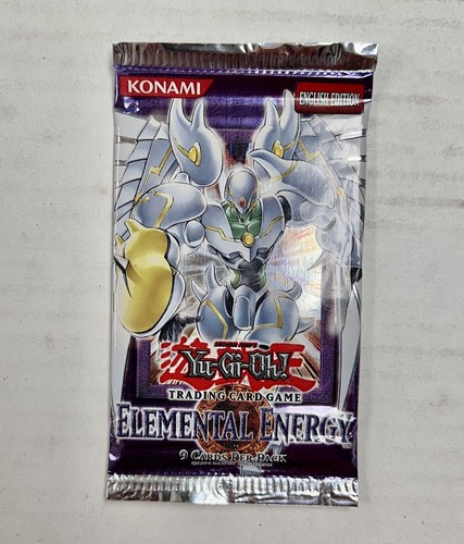 Yu-Gi-Oh Cards - Elemental Energy - Booster Pack - Factory Sealed