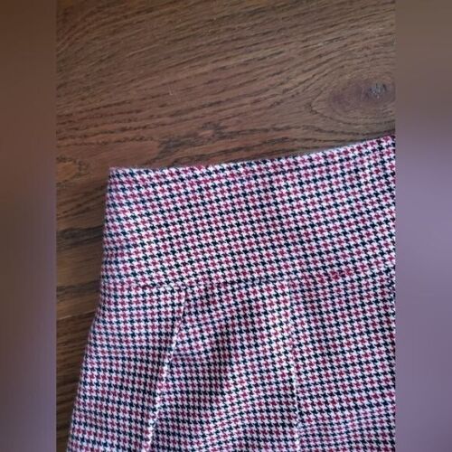 Vtg GYMBOREE Girls 5 red black houndstooth pleated skirt - Picture 3 of 11