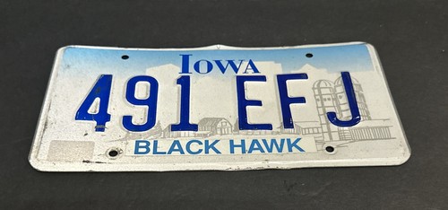 Iowa — 491 EFJ — License Plate Tag, BLACK HAWK County - Picture 17 of 24