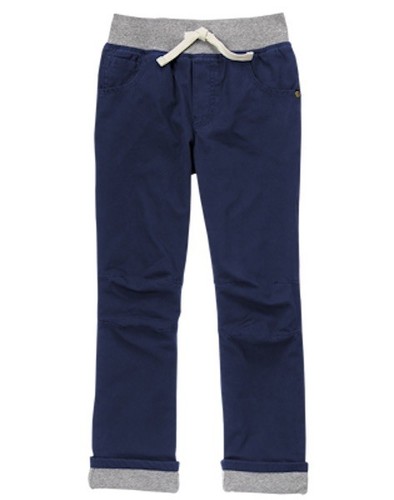 NWT Gymboree Boys Pull on Pants Navy Blue Jersey lined Sky Rider Toddler U pick - Picture 1 of 3