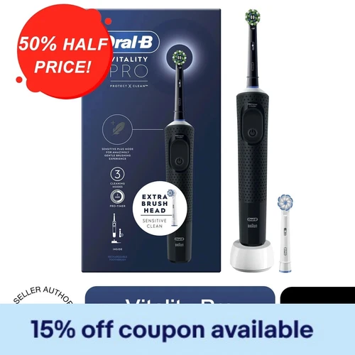 Oral-B Electric Toothbrush with 2 Heads