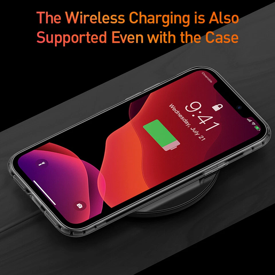 Funda de silicona con cojín de seguridad BASEUS Airbag genuino para iPhone 11 Pro X XS Max XR Foto 4 de 4