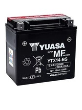 Batteria Yuasa YTX14-BS 12 V 12 Ah 200 BMW R 1200 GS 2012 2013 ATTIVATA