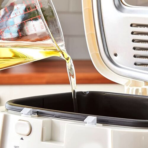 2.5L Deep Fat Fryer Chip Electric Non-Stick Pan & Safe Basket Handle With Window - Picture 4 of 7