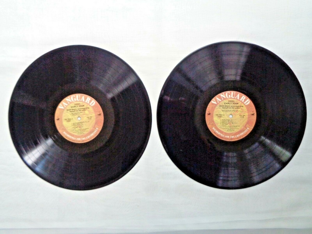 Joan Baez: Very Early Joan 1982 Vanguard VSD-79446/7 Chet