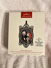 2024 Hallmark Keepsake Ornament JACK AND SALLY  Disney Tim Burton's Nightmare
